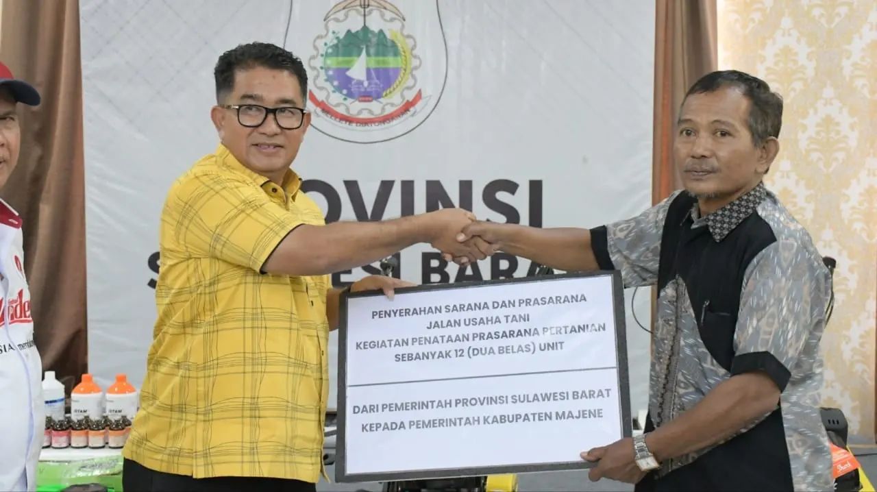 Pemprov Sulbar Berikan Bantuan untuk Dukung Program Merdeka Pangan dan Food Estate